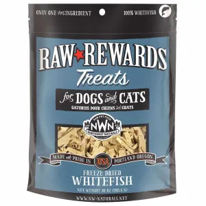 20% OFF: Northwest Naturals Raw Rewards Whitefish Freeze-Dried  Dog & Cat Treats 2.5oz dog grooming shampoo collar crate feeding supplies