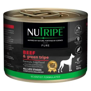 20% OFF: Nutripe Pure Beef & Green Tripe Gum & Grain-Free Canned Dog Food dog grooming shampoo collar crate feeding supplies
