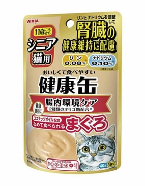 20% OFF: Aixia Kenko Kidney Care Healthy Intestines Senior Pouch Cat Food 40g x 12 cat general supplies cat toys cat grooming cat food cat litter