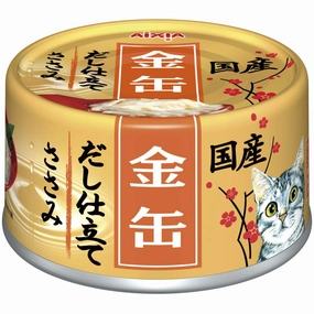 20% OFF: Aixia Kin-Can Dashi Chicken Fillet With Chicken Stock Canned Cat Food 60g cat food cans soft cat food high protein cat food natural cat food senior cat food