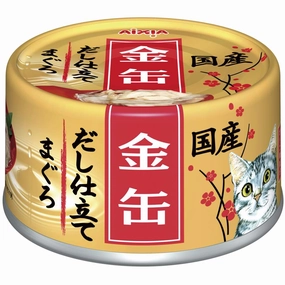 20% OFF: Aixia Kin-Can Dashi Tuna With Tuna Stock Canned Cat Food 60g cat food cans soft cat food high protein cat food natural cat food senior cat food