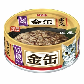 20% OFF: Aixia Kin-Can Mini Tuna Senior 15  Years Old Canned Cat Food 70g cat general supplies cat toys cat grooming cat food cat litter