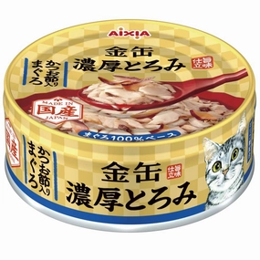 20% OFF: Aixia Kin-Can Rich Tuna With Dried Skipjack Canned Cat Food 70g cat general supplies cat toys cat grooming cat food cat litter