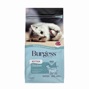 20% OFF/BUNDLE DEAL: Burgess Kitten Chicken Dry Cat Food 1.5kg pet health pet wellness pet pain relief pet probiotic pet calming
