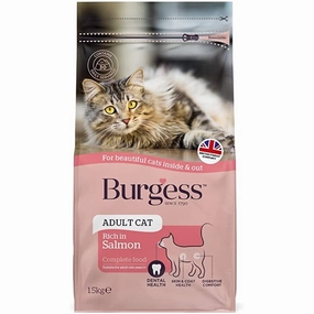 20% OFF/BUNDLE DEAL: Burgess Scottish Salmon Adult Dry Cat Food kitten food wet kitten food kitten milk kitten treats grain free kitten food