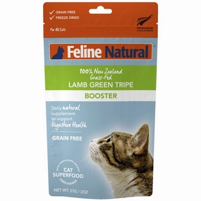 20% OFF: Feline Natural Lamb Green Tripe Booster Freeze Dried Cat Food 57g cat snacks catnip treats healthy cat food cat reward treats low calorie cat food