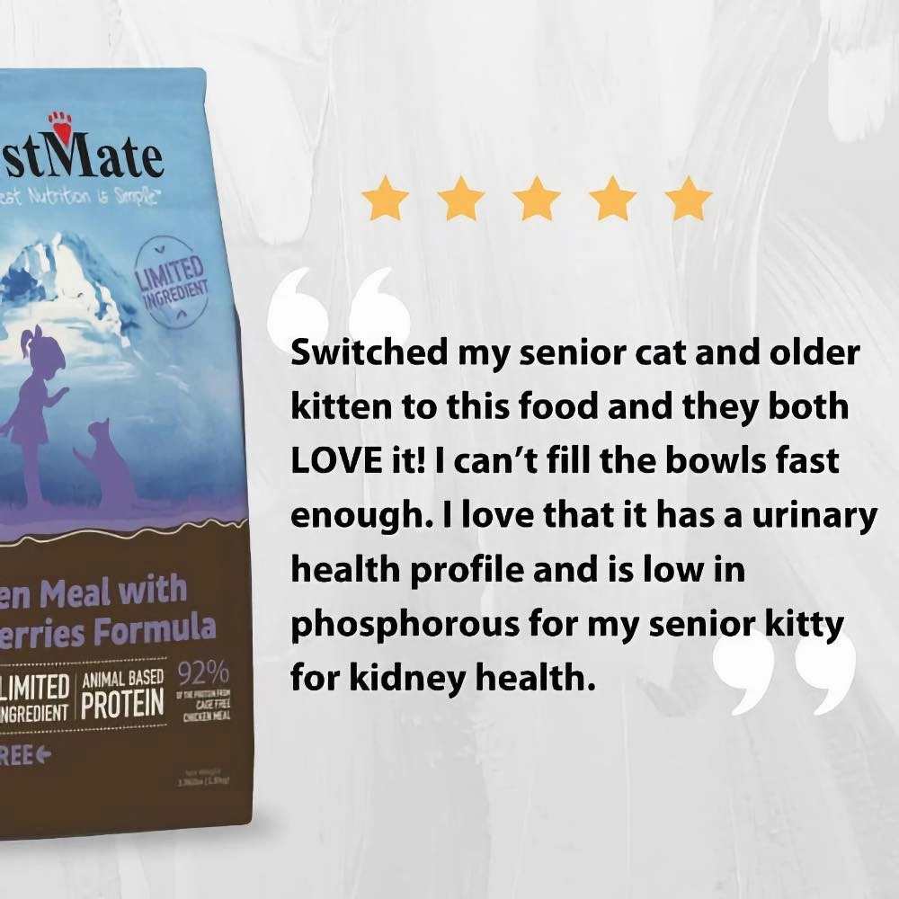 20% OFF: FirstMate Grain Free Chicken with Blueberries Formula Dry Cat Food