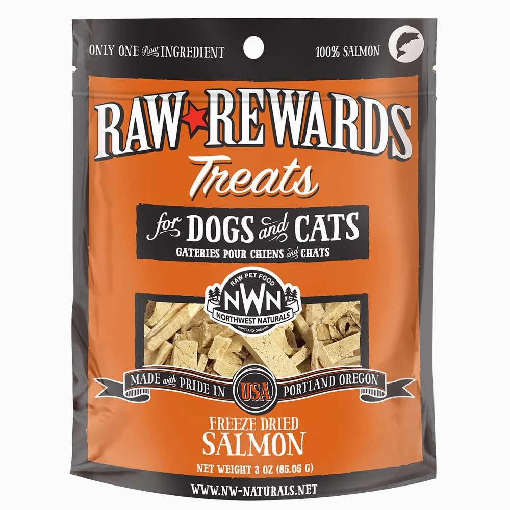 20% OFF: Northwest Naturals Raw Rewards Wild Caught Salmon Dog & Cat Treats 2.5oz cat general supplies cat toys cat grooming cat food cat litter