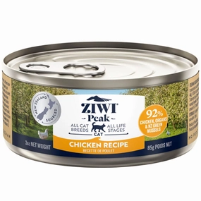 20% OFF: Ziwi Peak Chicken Grain-Free Canned Cat Food 85g cat food cans soft cat food high protein cat food natural cat food senior cat food