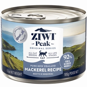 20% OFF: Ziwi Peak Mackerel Grain-Free Canned Cat Food 185g cat general supplies cat toys cat grooming cat food cat litter