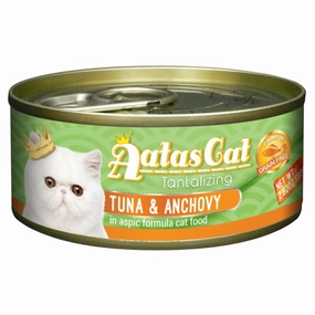 24 FOR $26: Aatas Cat Tantalizing Tuna & Anchovy In Aspic Canned Cat Food 80g cat food cans soft cat food high protein cat food natural cat food senior cat food