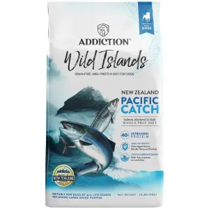 25% OFF: Addiction Wild Islands Pacific Catch Salmon, Mackerel & Hoki Grain Free Dry Dog Food freeze dried dog treats dog freeze snacks raw dog treat dehydrated dog food meat dog snack