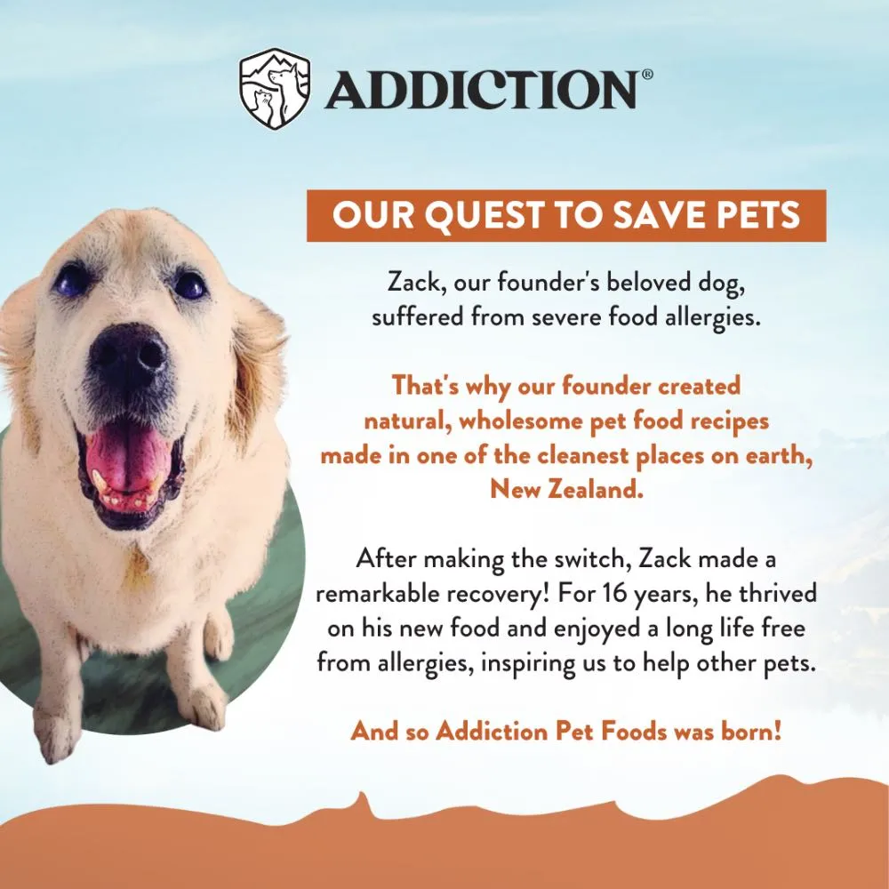 25% OFF: Addiction Wild Kangaroo & Apples Grain Free Dry Dog Food