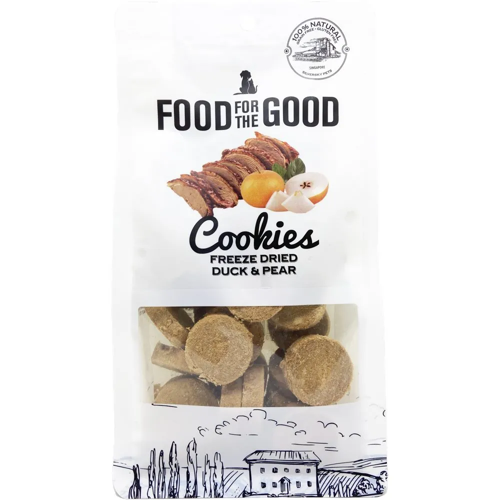 25% OFF: Food For The Good Duck & Pear Cookies Freeze-Dried Treats For Cats & Dogs 70g fly trap horse fly spray poultry fly control fly repellent farm fly solution