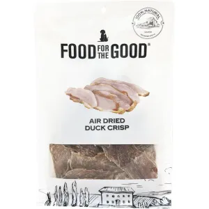 25% OFF: Food For The Good Duck Crisp Air-Dried Treats For Cats & Dogs 170g dog grooming shampoo collar crate feeding supplies