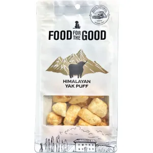 25% OFF: Food For The Good Himalayan Yak Puff Grain-Free Dog Treats 65g dog grooming shampoo collar crate feeding supplies