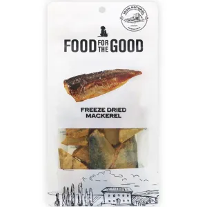 25% OFF: Food For The Good Mackerel Freeze-Dried Treats For Cats & Dogs 70g dog supplies dog food toys accessories dog bed