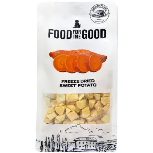 25% OFF: Food For The Good Orange Sweet Potato Freeze-Dried Treats For Cats & Dogs 100g dog supplies dog food toys accessories dog bed