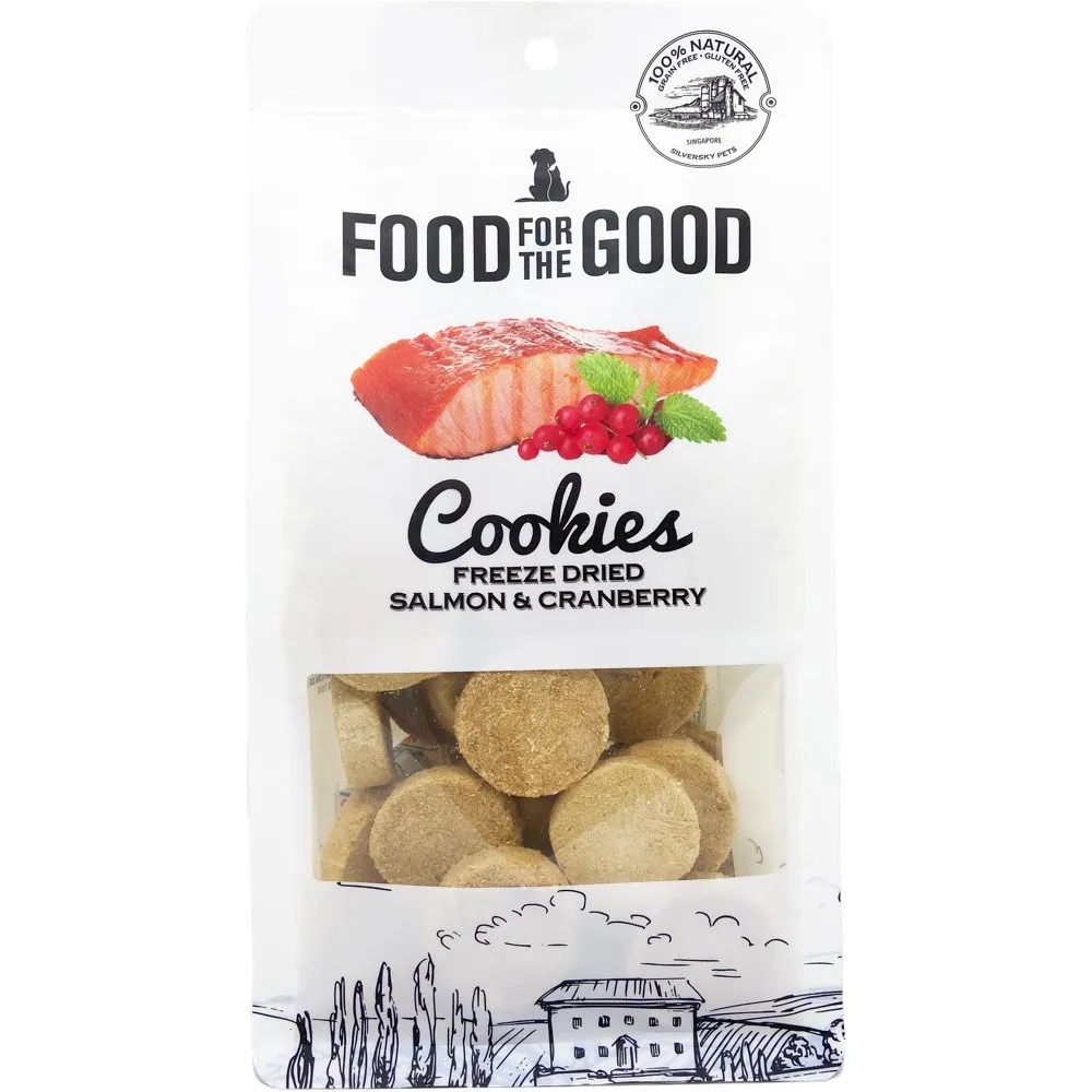 25% OFF: Food For The Good Salmon & Cranberry Cookies Freeze-Dried Treats For Cats & Dogs 70g fly trap horse fly spray poultry fly control fly repellent farm fly solution