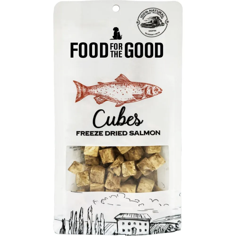 25% OFF: Food For The Good Salmon Cubes Freeze-Dried Treats For Cats & Dogs 70g fly trap horse fly spray poultry fly control fly repellent farm fly solution
