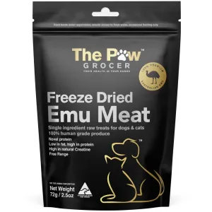 25% OFF: The Paw Grocer Emu Meat Freeze-Dried Treats For Cats & Dogs 72g fly trap horse fly spray poultry fly control fly repellent farm fly solution