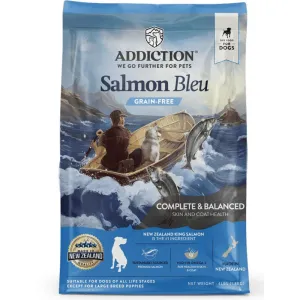 25% OFF/BUNDLE DEAL: Addiction Salmon Bleu Grain-Free Dry Dog Food freeze dried dog treats dog freeze snacks raw dog treat dehydrated dog food meat dog snack