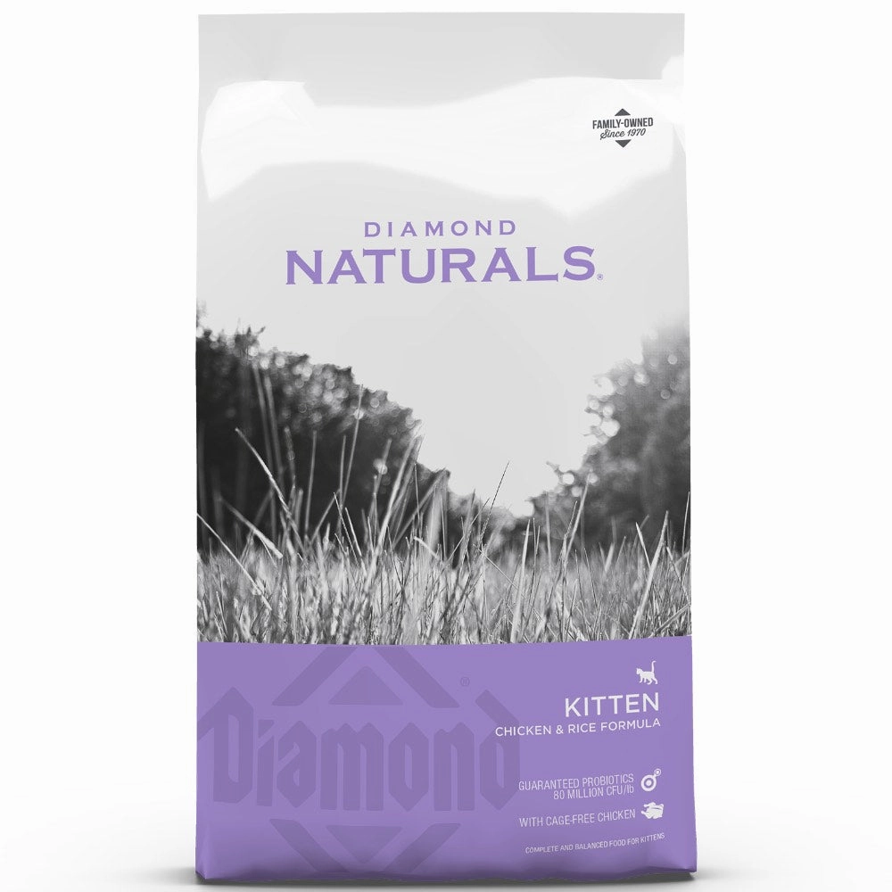 25% OFF: Diamond Naturals Kitten Dry Cat Food 3kg kitten food wet kitten food kitten milk kitten treats grain free kitten food
