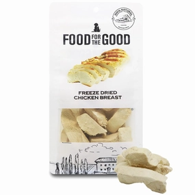 25% OFF: Food For The Good Chicken Breast Freeze-Dried Treats For Cats & Dogs dog chew toys dog dental chews durable chew toys puppy chew toy bone chew