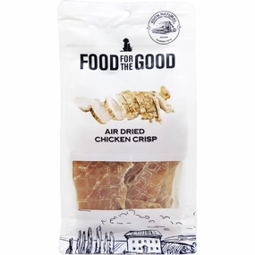 25% OFF: Food For The Good Chicken Crisp Air-Dried Treats For Cats & Dogs 100g dog chew toys dog dental chews durable chew toys puppy chew toy bone chew