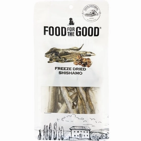 25% OFF: Food For The Good Shishamo Freeze-Dried Treats For Cats & Dogs 50g dog chew toys dog dental chews durable chew toys puppy chew toy bone chew