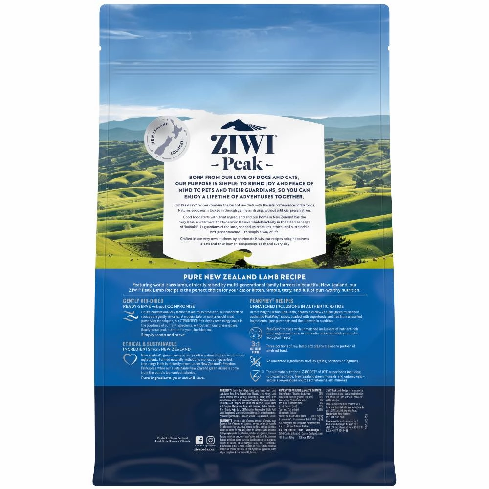 25% OFF: Ziwi Peak Air-Dried Lamb Cat Food