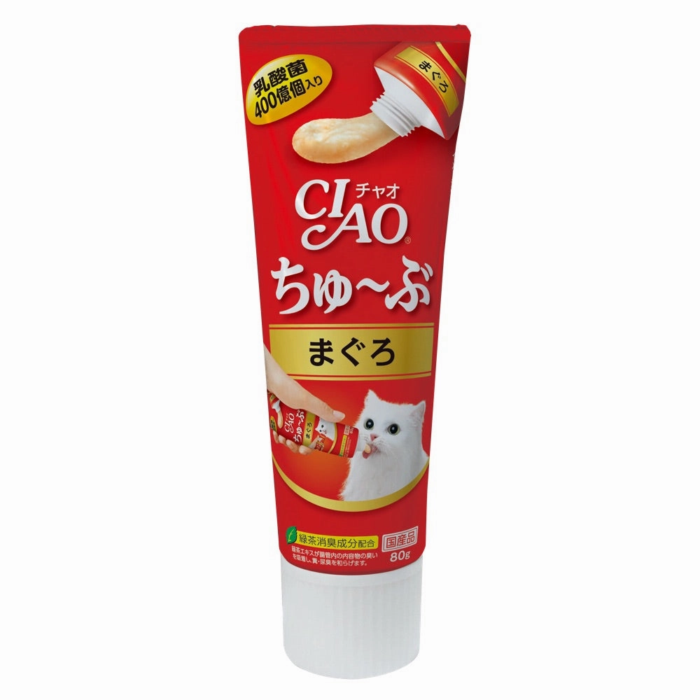 2 FOR $15: Ciao Churu Tube Tuna Maguro Grain-Free Liquid Cat Treat 80g dog chew toys dog dental chews durable chew toys puppy chew toy bone chew