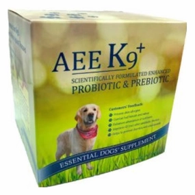 2 for $56: AEE K9  Probiotic & Prebiotic Dog Supplement 30pc sheep medicine goat wormer cattle supplement livestock vitamins farm animal health