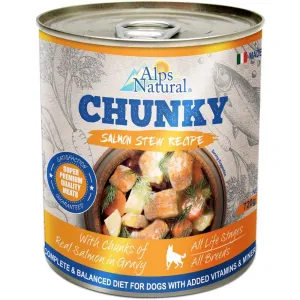 30% OFF: Alps Natural Chunky Salmon Stew Recipe Canned Dog Food 720g canned dog food wet dog food grain free dog food dog food with gravy beef dog food