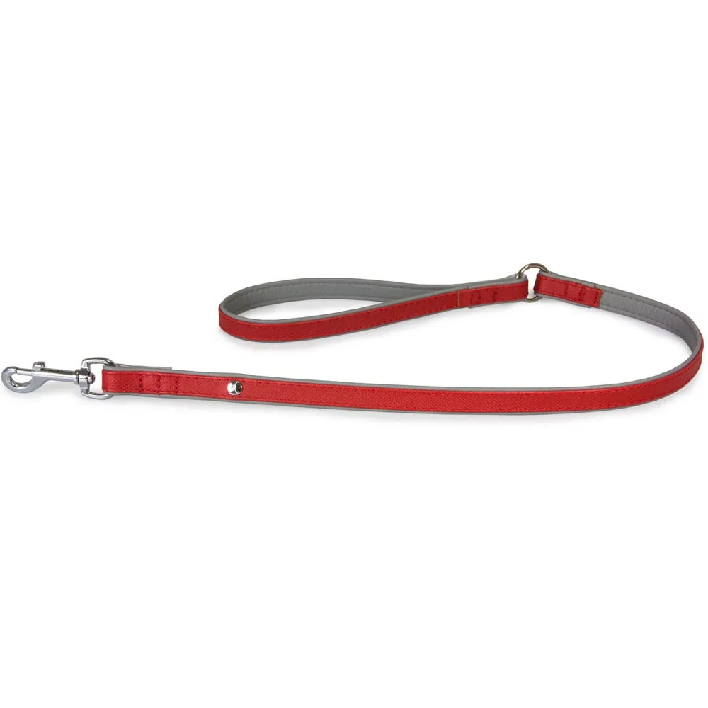 30% OFF: Das Lederband Firenze Leather Dog Leash (Carnelian/Stone) grain free dog food natural dog biscuits high protein dog food dog food pack dog meat sticks