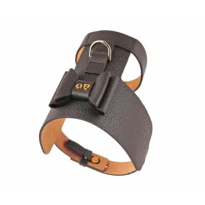 30% OFF: Moshiqa Bijou Leather Dog Harness (Brown) grain free dog food natural dog biscuits high protein dog food dog food pack dog meat sticks