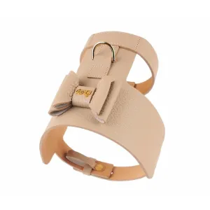 30% OFF: Moshiqa Bijou Leather Dog Harness (Dark Beige) grain free dog food natural dog biscuits high protein dog food dog food pack dog meat sticks
