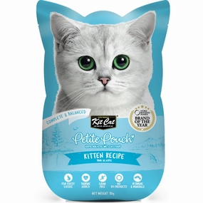 30% OFF: Kit Cat Petite Pouch Kitten Tuna In Aspic Grain-Free Pouch Cat Food 70g x 12 dry cat food cat treats grain free cat food kitten treats cat dental treats