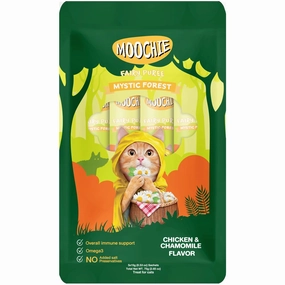 30% OFF: Moochie Fairy Puree Chicken & Chamomile Liquid Cat Treats dog chew toys dog dental chews durable chew toys puppy chew toy bone chew