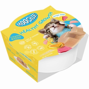 31% OFF: Moochie Healthy Growth Tuna & Chicken Grain-Free Kitten Wet Cat Food 85g x 12 dry cat food cat treats grain free cat food kitten treats cat dental treats