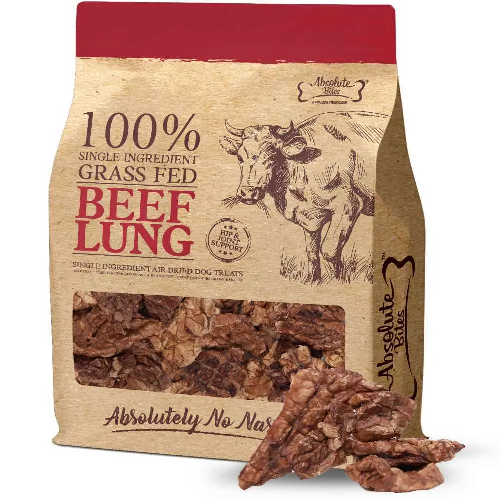 33% OFF: Absolute Bites Beef Lung Air-Dried Dog Treats no pull dog harness nylon dog leash dog walking set dog vest harness pet lead