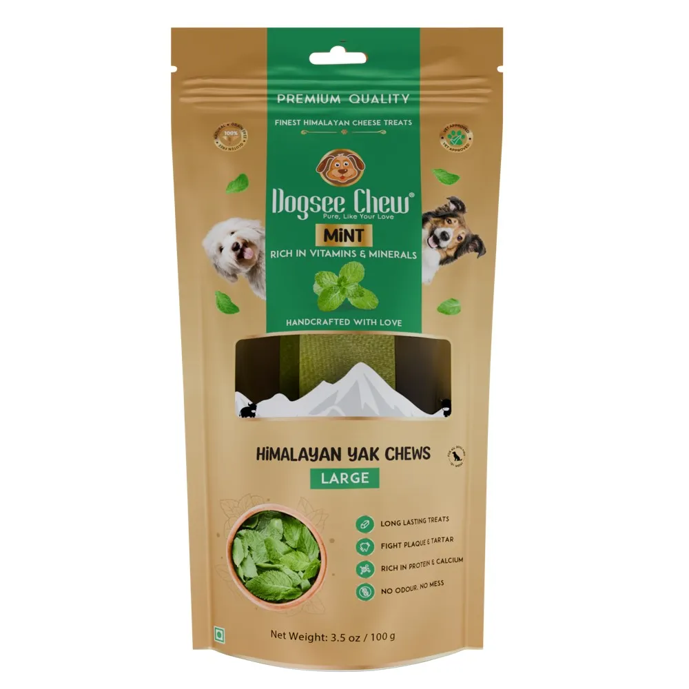 33% OFF: Dogsee Himalayan Yak Chew Dog Treats 100g