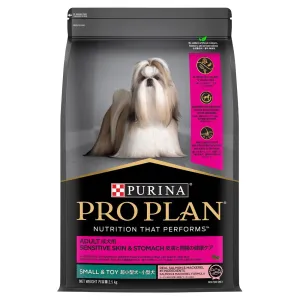 33% OFF: Pro Plan Sensitive Skin & Stomach Small & Toy Adult Dry Dog Food dog supplies dog food toys accessories dog bed