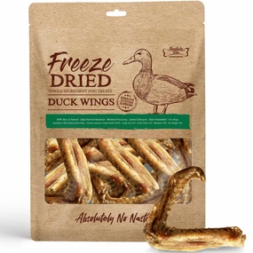33% OFF: Absolute Bites Duck Wing Freeze Dried Raw Dog Treat 70g dog chew toys dog dental chews durable chew toys puppy chew toy bone chew