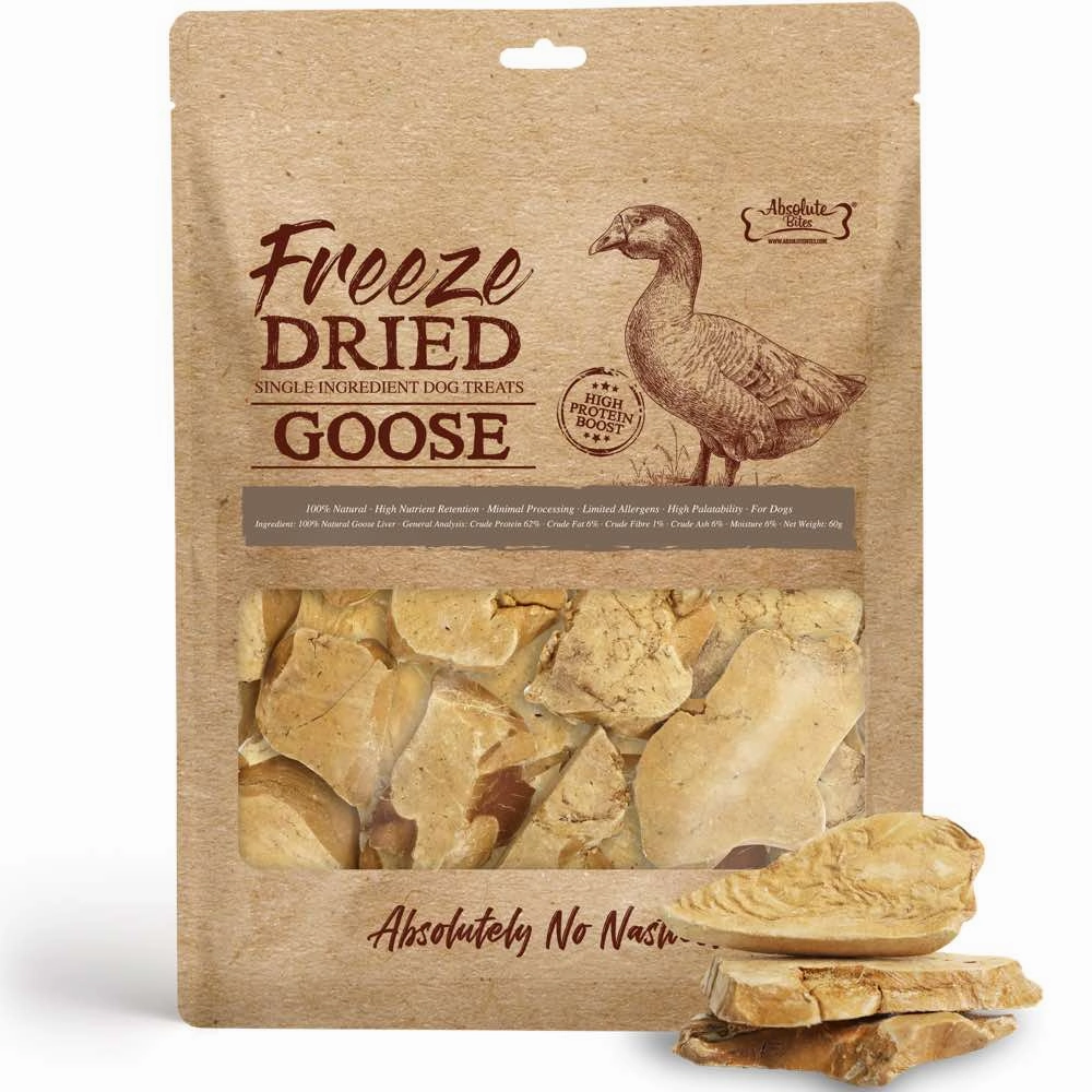 33% OFF: Absolute Bites Goose Freeze Dried Dog Treat 60g fly trap horse fly spray poultry fly control fly repellent farm fly solution