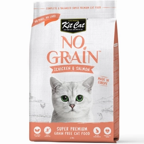 33% OFF: Kit Cat No Grain Chicken & Salmon Grain-Free Dry Cat Food kitten food wet kitten food kitten milk kitten treats grain free kitten food