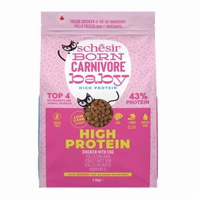 33% OFF: Schesir Born Carnivore Chicken with Egg Oven Baked Dry KITTEN Food dry cat food cat treats grain free cat food kitten treats cat dental treats
