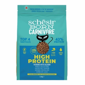 33% OFF: Schesir Born Carnivore Herring with Salmon Oven Baked Dry Cat Food dry cat food cat treats grain free cat food kitten treats cat dental treats
