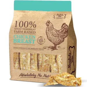 35% OFF: Absolute Bites Air Dried Chicken Breast Dog Treats 450g dog toys interactive dog toy plush dog toy dog rope toy squeaky toy