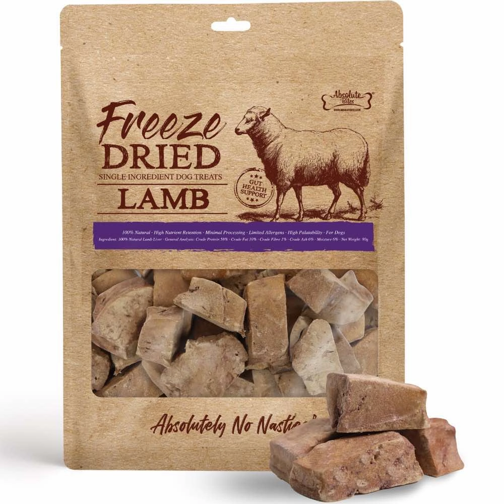 35% OFF: Absolute Bites Freeze Dried Lamb Dog Treat 80g fly trap horse fly spray poultry fly control fly repellent farm fly solution